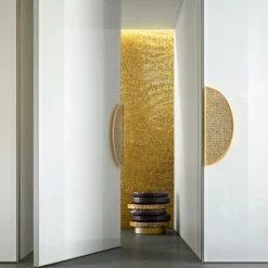 Tavolino Queen B in oro