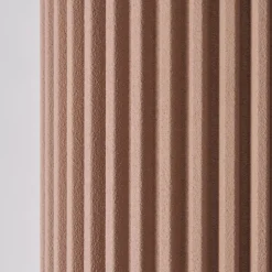 Tavolino Rotondo In Alluminio Corkcrete Tortora #3