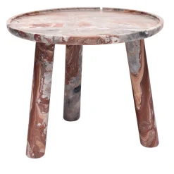 Tavolino rotondo in pietra 50 di Ludovica e Roberto Palomba