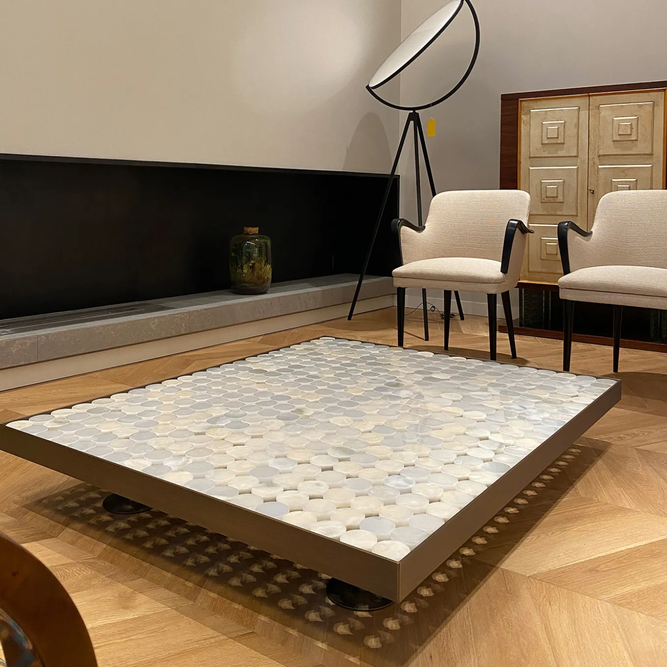 Tavolino Sofia Onice Tigrato