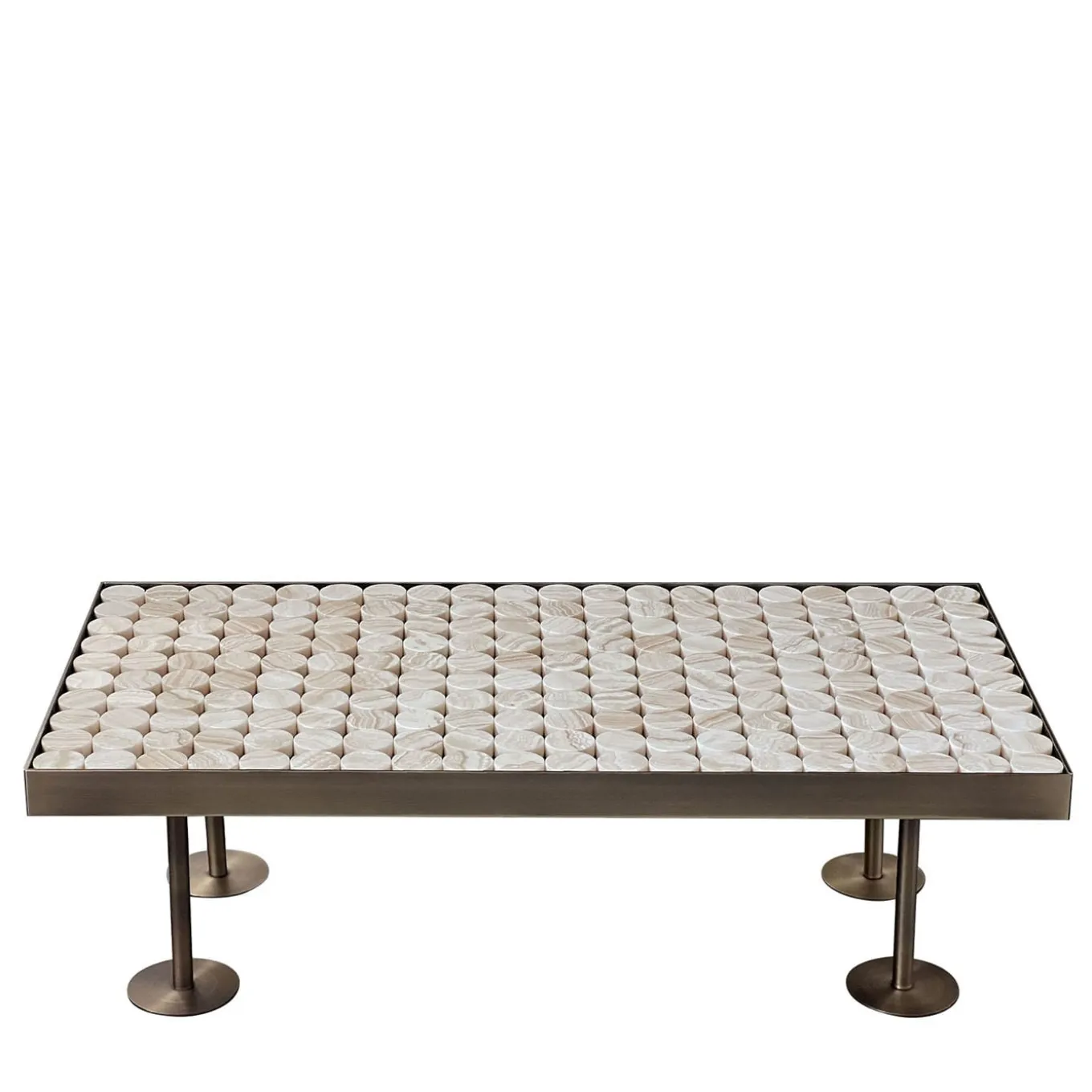 Tavolino Sofia Onice Tigrato