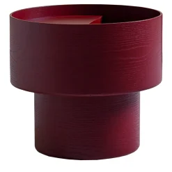 Tavolino Vinnie Borgogna di Alessandro Stabile