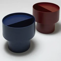 Tavolino Vinnie Borgogna di Alessandro Stabile