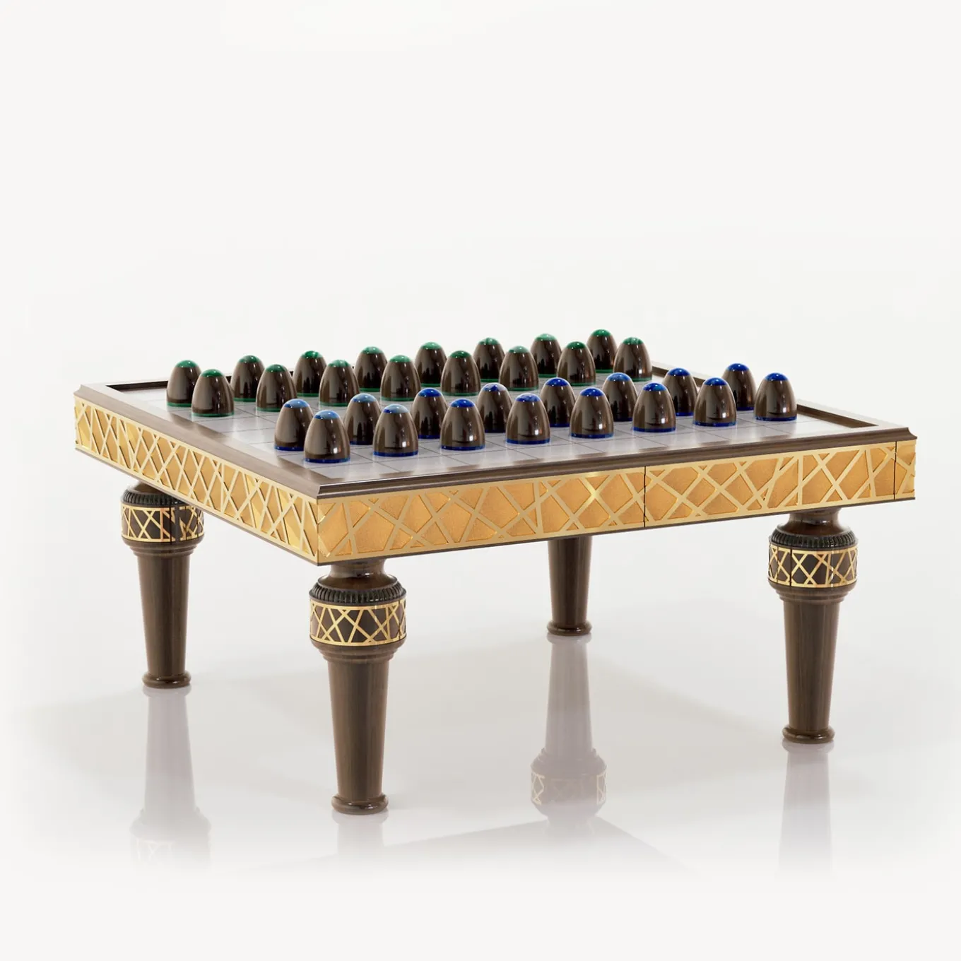 Tavolo basso in legno Dama