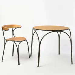 Tavolo Bistrot per esterni Ample Green di Nichetto Studio