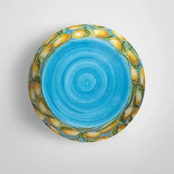 Tavolo con motivo Limoni in ceramica