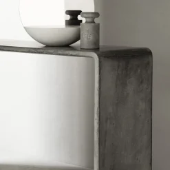 Tavolo consolle in cemento di Tadao Alto