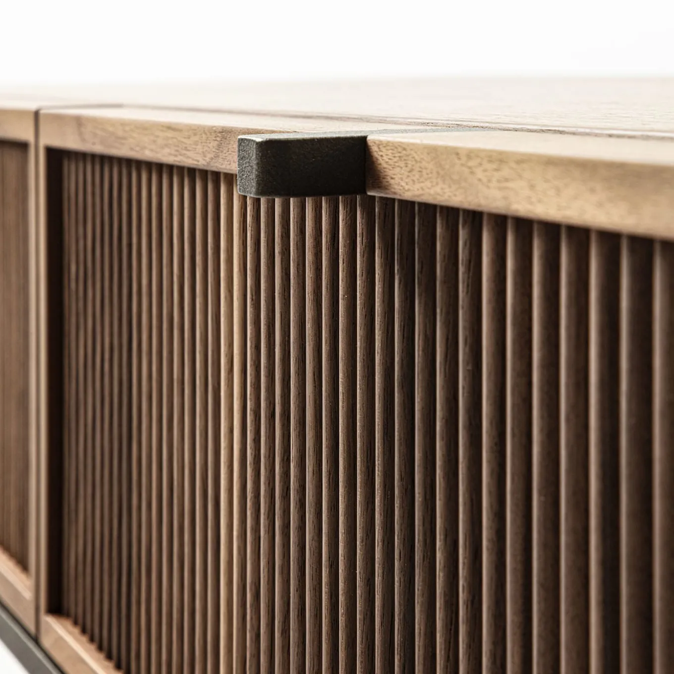 Tavolo consolle in legno di noce Melody Canaletto