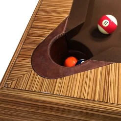 Tavolo da biliardo Millennium Zebrano