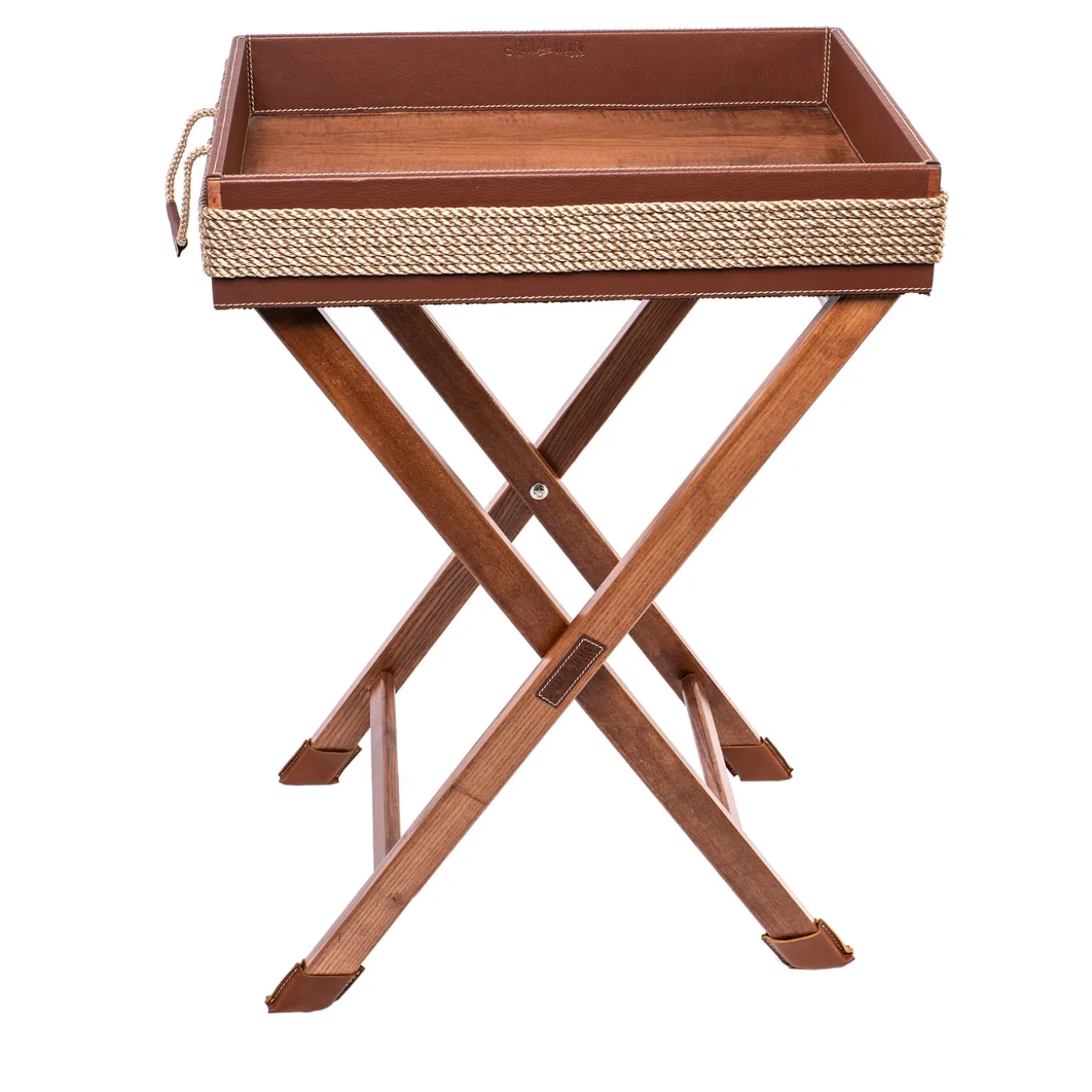 Tavolo da bistrot pieghevole beige