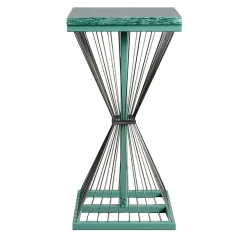 Tavolo da cocktail quadrato Aegis di Ziad Alonaizy