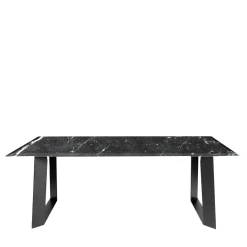 Tavolo da pranzo Domino Nero Marquinia