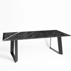 Tavolo da pranzo Domino Nero Marquinia