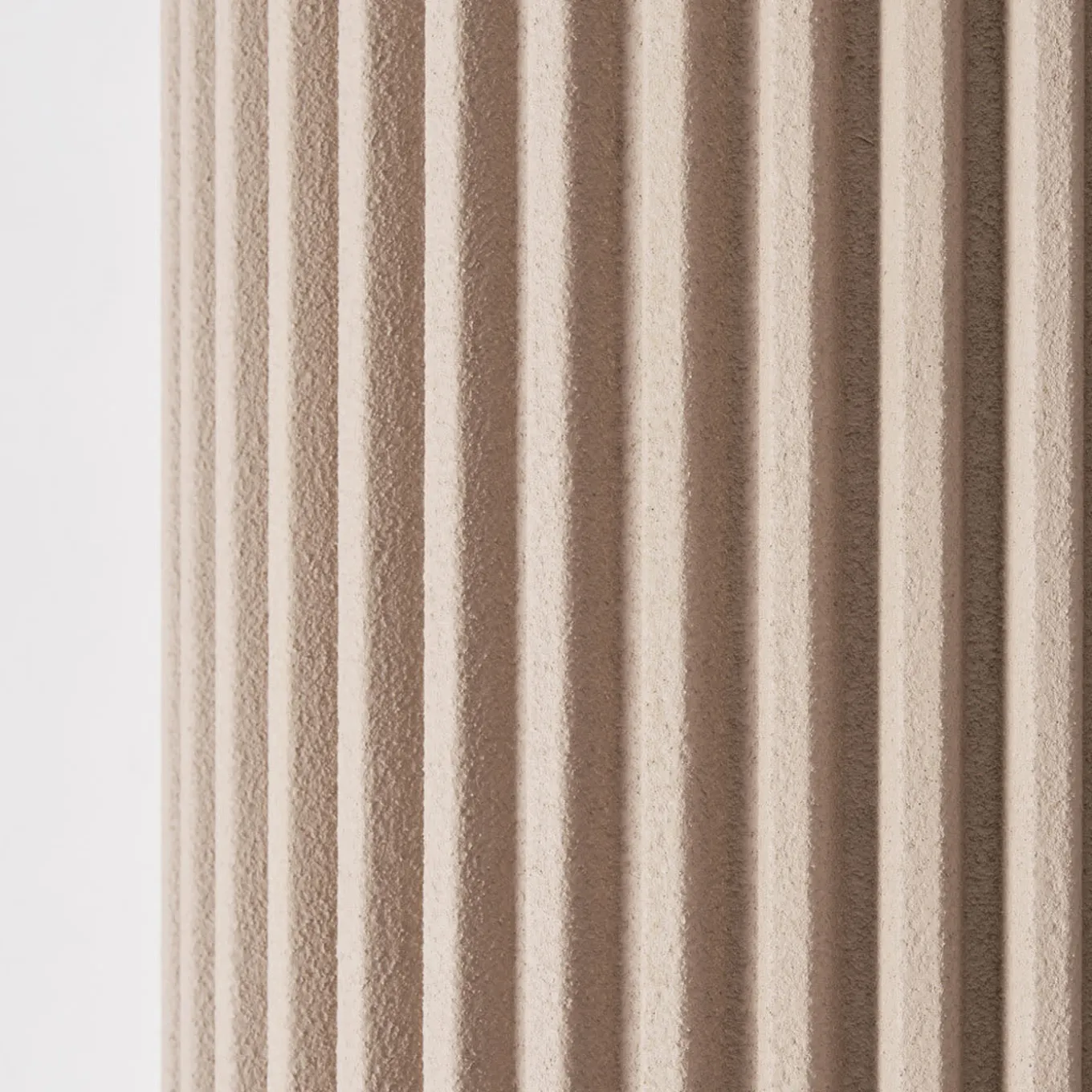 Tavolo Da Pranzo In Alluminio Corkcrete Beige