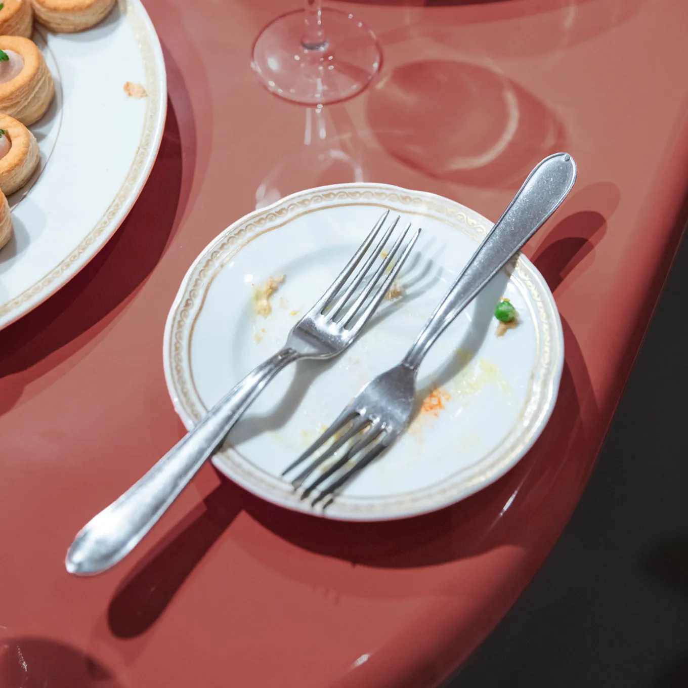 Tavolo da pranzo Pranzo Rosso