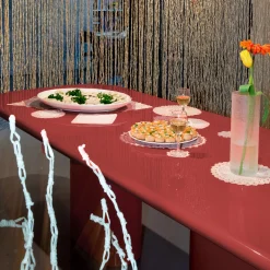 Tavolo da pranzo Pranzo Rosso