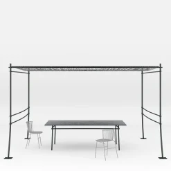 Tavolo da pranzo quadrato Bambusae di Zanellato/Bortotto