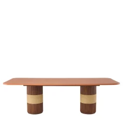 Tavolo da pranzo rettangolare grande per esterni Grissini in legno