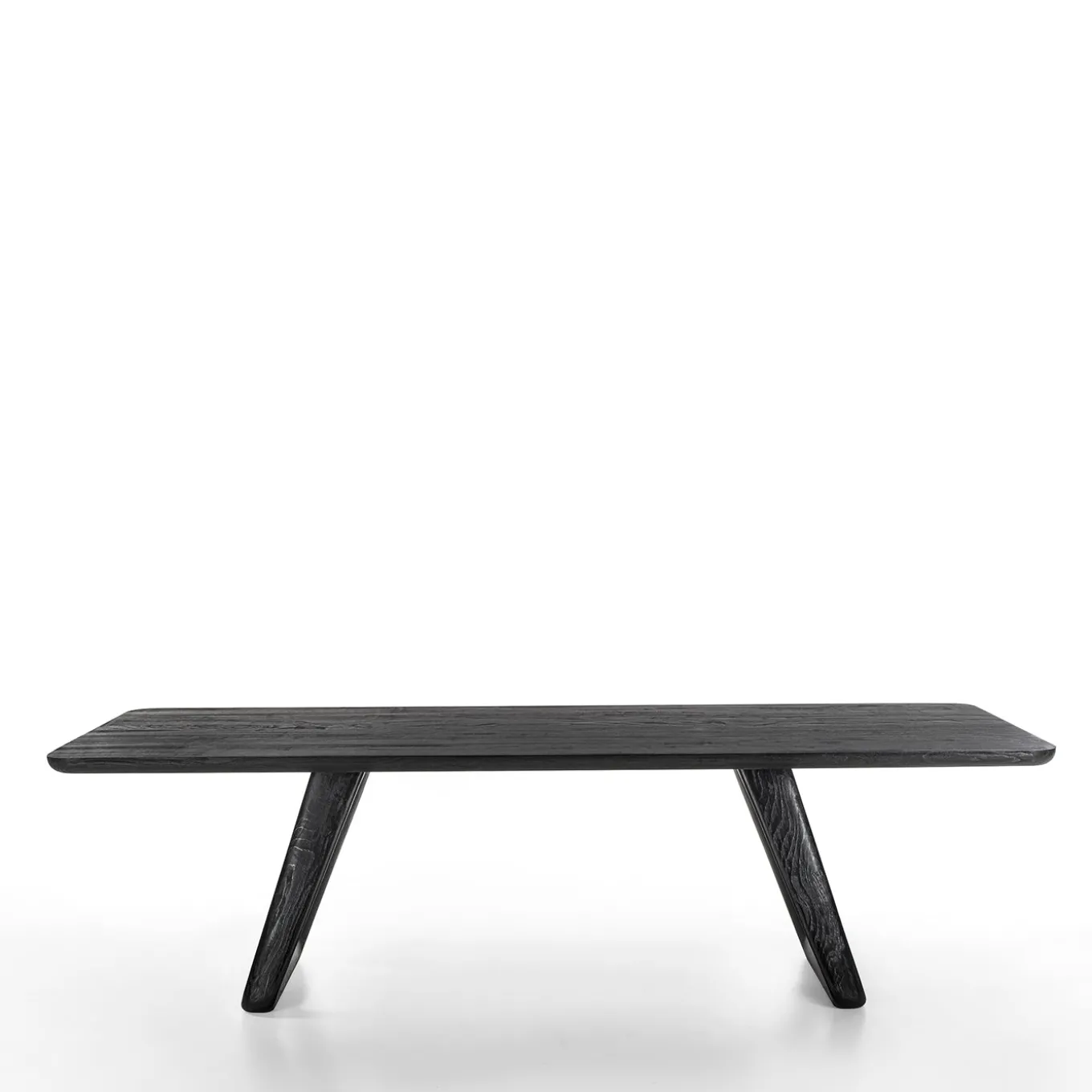 Tavolo da pranzo Sospiro in legno massello nero