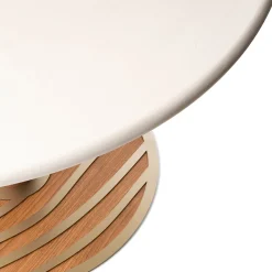 Tavolo da tè bianco sporco Ghaf di Lorenza Bozzoli