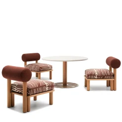 Tavolo da tè bianco sporco Ghaf di Lorenza Bozzoli