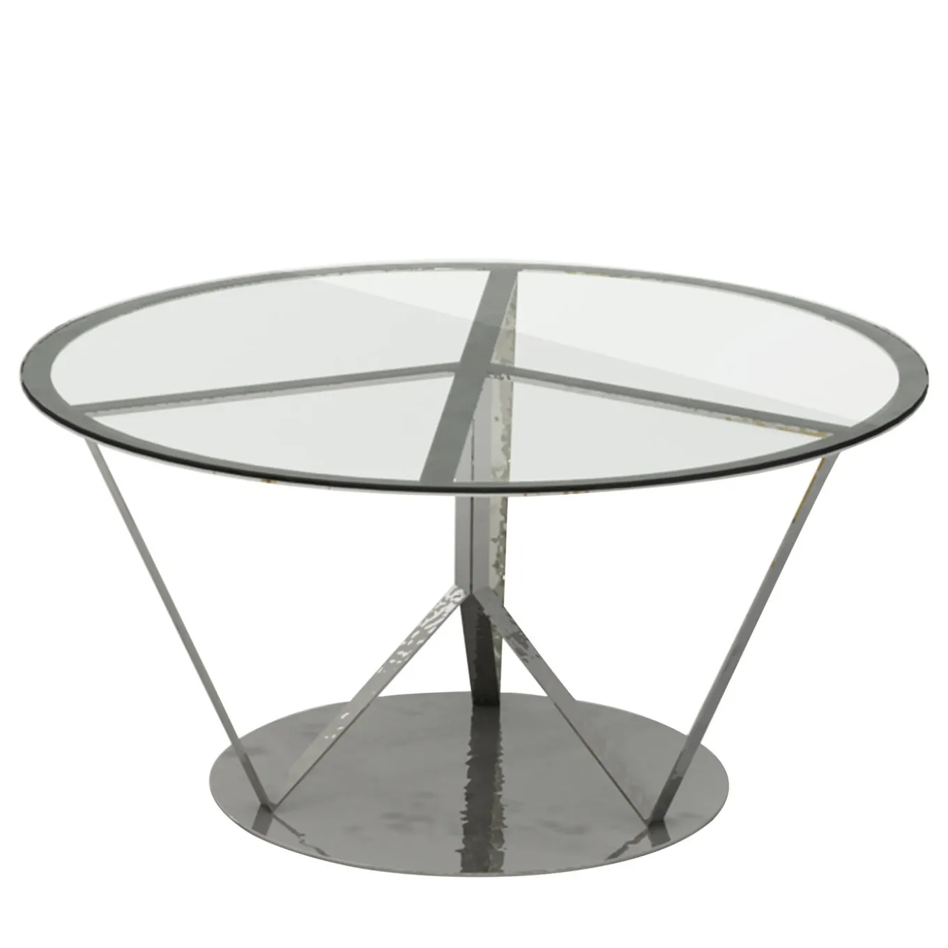 Tavolo Pace Silver di Garilab di Piter Perbellini