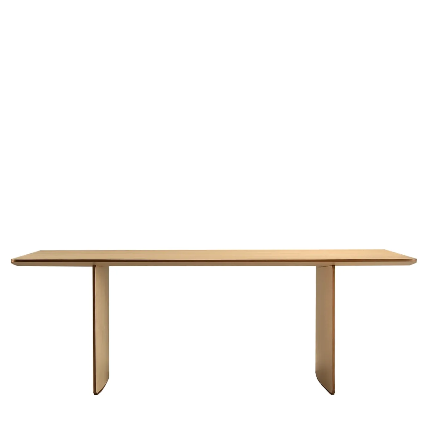 Tavolo rettangolare Aero in legno d'acero di Franco Poli