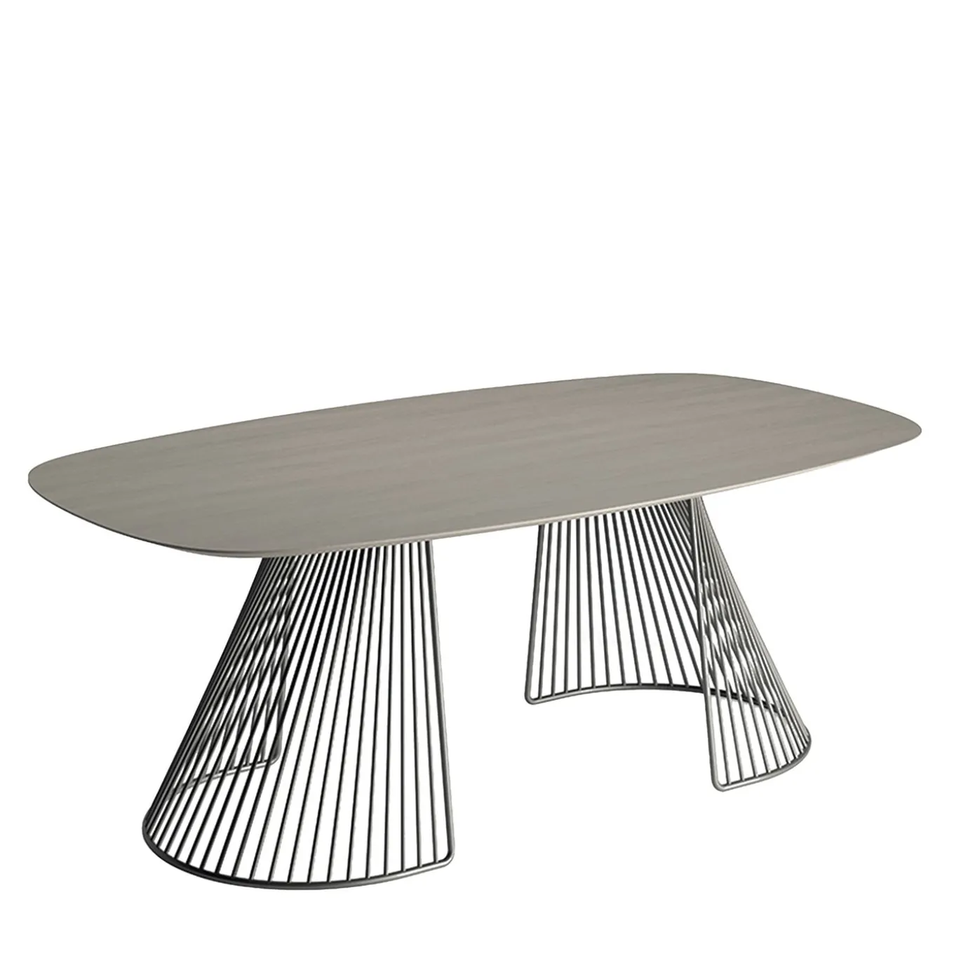 Tavolo rettangolare Grid Canadian Durmast di Ciani Design