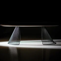 Tavolo rettangolare Grid Canadian Durmast di Ciani Design