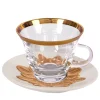 TAZZA CAPUCCINO PAVONE - ORO