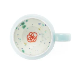 Tazza Chubby in marmo blu