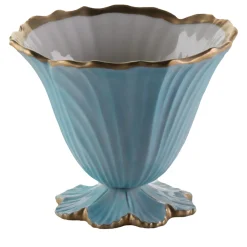 Tazza con fiore turchese