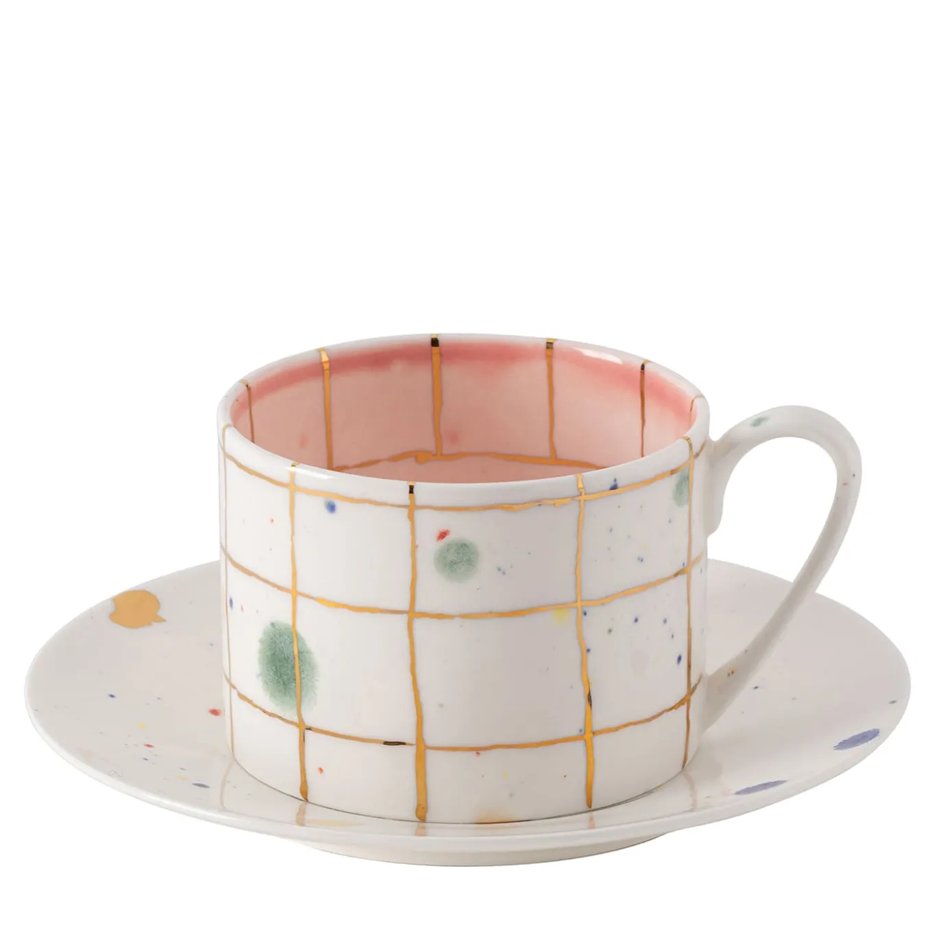 Tazza da tè e piattino dritti Palm Beach #2