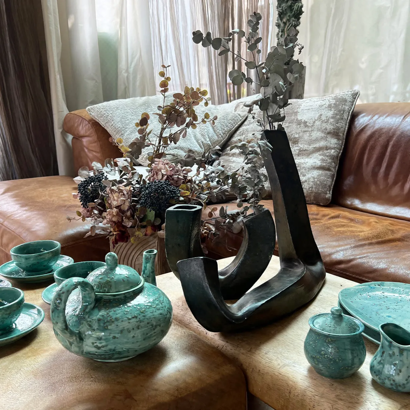 Tazza da tè Jade Teal