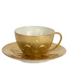 TAZZA DA TÈ PAVONE - ORO