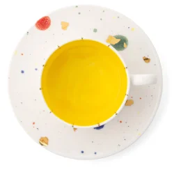 Tazza e piattino quadrati Napoli #2