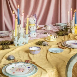 Tazza e piattino quadrato Napoli #1