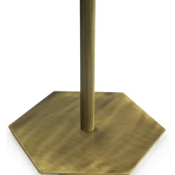 Ted Tavolino con piano in marmo bianco