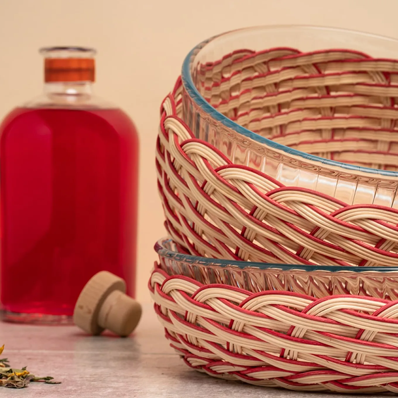 Teglia per torte al geranio rosa