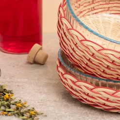 Teglia per torte al geranio rosa