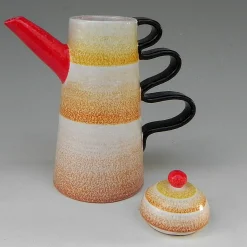 Teiera in ceramica Tre Anse