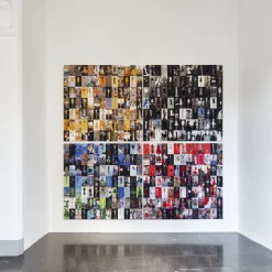 Tipe Umane Ricamo in bianco e nero