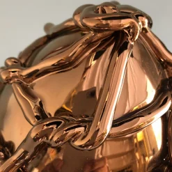 Tiricci Pigna siciliana in bronzo terracotta