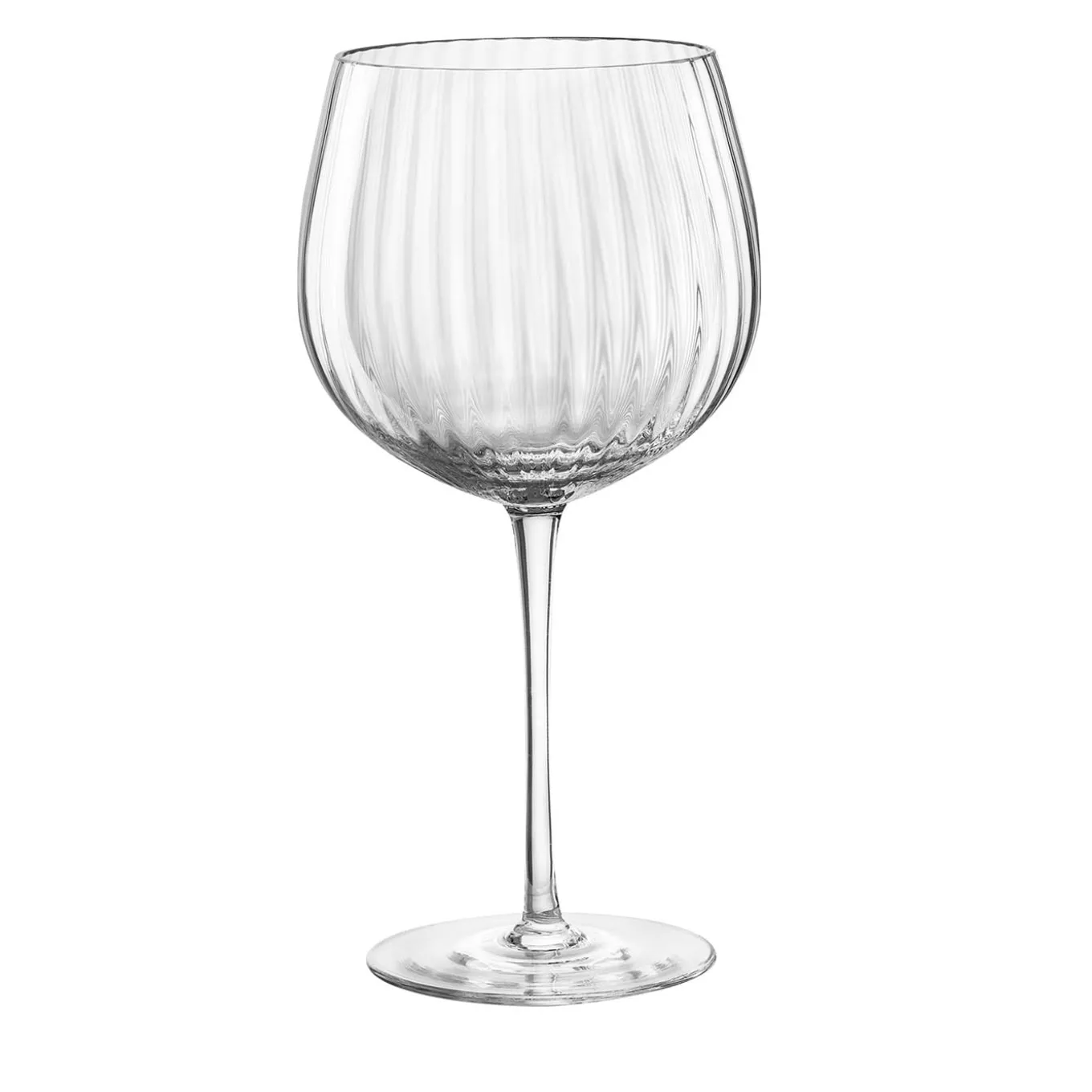 Tolomeo Rigadin Bicchiere trasparente da vino rosso