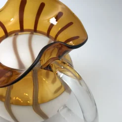 Torcello Mezzo & Mezzo Caraffa bianca e ambra #1