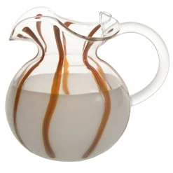 Torcello Mezzo & Mezzo Caraffa bianca e trasparente