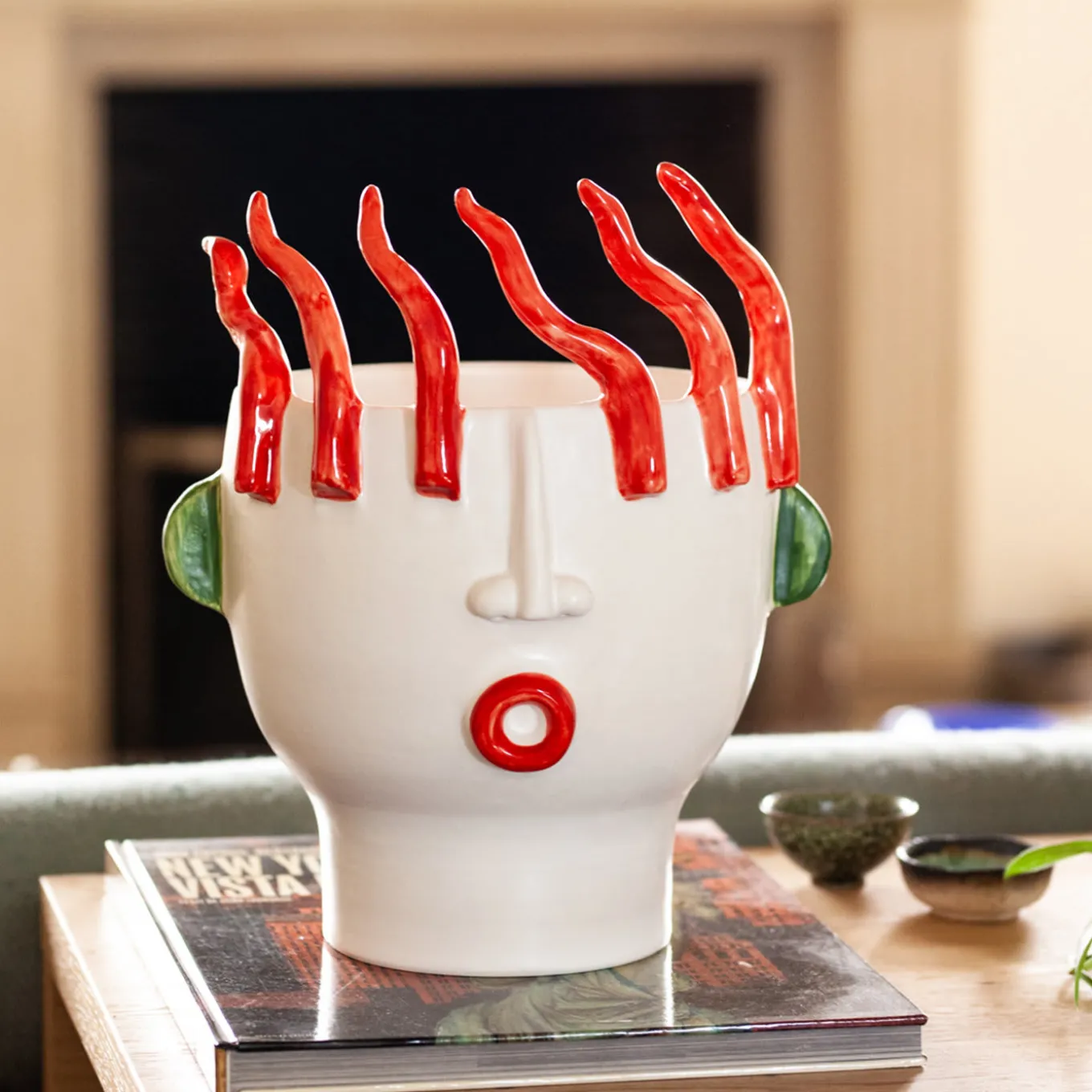 Totuccio Venditore ambulante di peperoni Vaso di testa