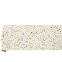 Tovaglia Gocce di Luce bianca e arancione