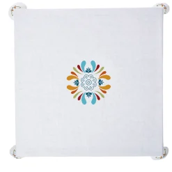 Tovaglia in Lino Bianco Maiolica