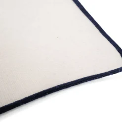 Tovaglia in lino cerato bianco